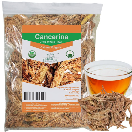 Cancerina Hierba Mexicana 4 oz - 100% natural Cancerina Tea Herbs 4 oz, Calluna Vulgaris, Cancerina Herbs, Hierva mexicana, Anahuac Cancerian, Resealable Bag. Packing in USA(4 oz) | Premium Quality, Herbal Tea, Natural Dried Herbs
