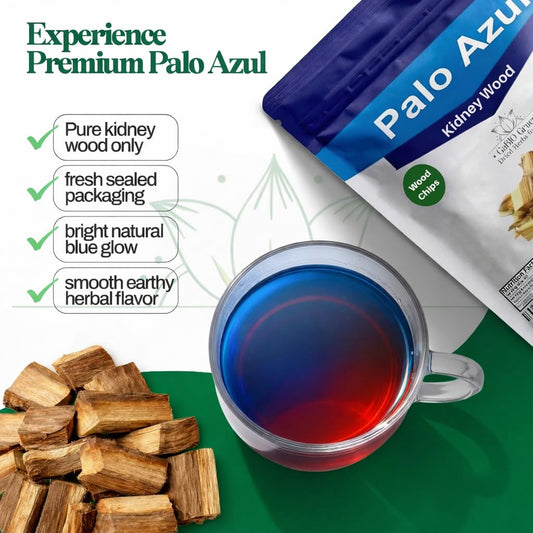 Palo azul, herbal tea (Eysenhardtia Polystachya) - KidneyWood, LIGHT-BLOCK PROTECTION by Gabiogreen