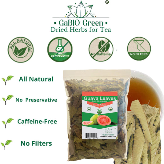 Hoja de guayaba Premium 800+ Leaves (1 Pound/16.1oz)  whole Dried Guava leaves. | Premium Quality, Herbal Tea, Natural Dried Herbs