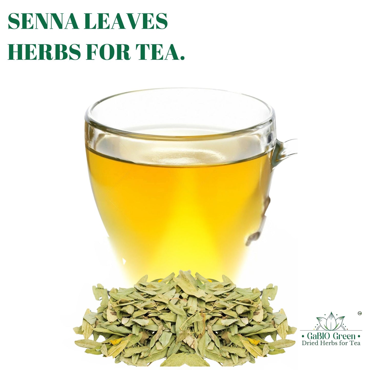 Senna Leaves Raw Leaf, Hoja Sen Cut & Sifted Herbs, Non-GMO, Gluten-Free, Senna Alexandrina in a Resealable Bag | Premium Quality, Herbal Tea