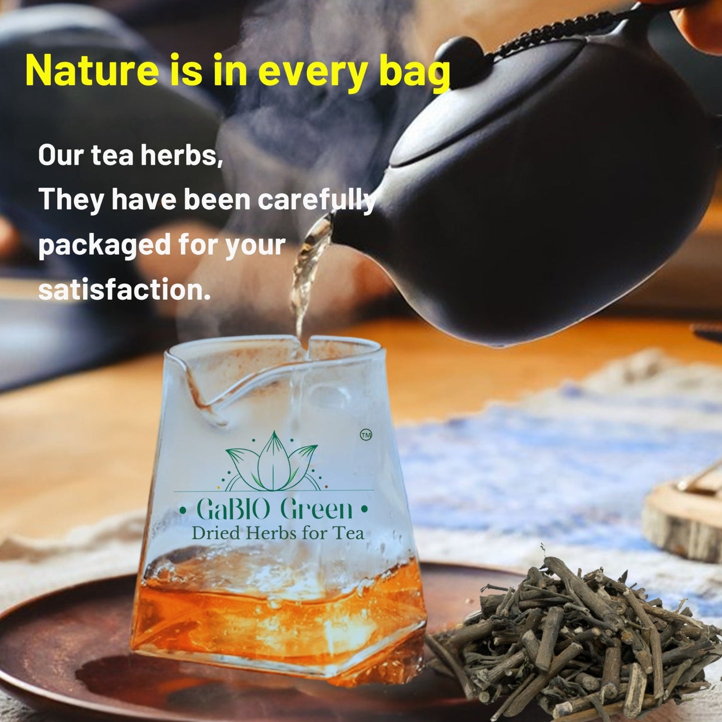 Muicle Mexican Honeysuckle 1/2 POUND /8.1 oz Herbal tea 100% natural, Gabio Green Herbs | Premium Quality, Herbal Tea, Natural Dried Herbs
