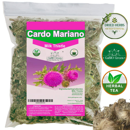 Milk Thistle (Cardo Mariano) - Hand-Selected Loose Herbs | Premium Quality Gabiogreen