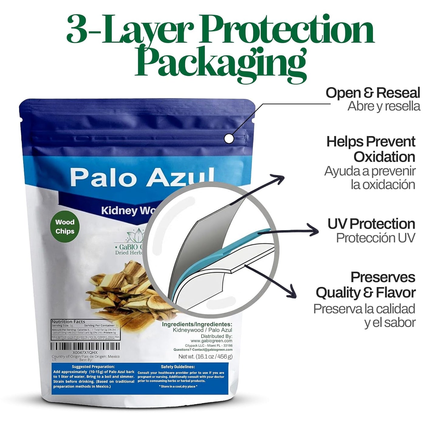 Palo azul, herbal tea (Eysenhardtia Polystachya) - KidneyWood, LIGHT-BLOCK PROTECTION