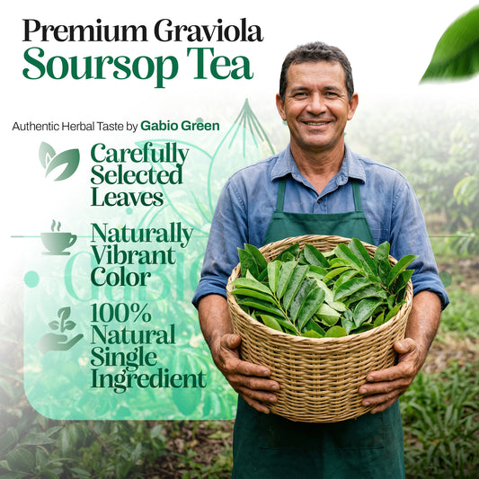 Premium Whole Soursop Leaves (Graviola) – 100% Wild-Grown Dried Herbs