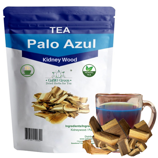 Palo azul, Kidney Wood , Blue Stick Herbal Tea Bark, palo azul tea, Resealable Bag Premium Quality, Herbal Tea, Natural Dried Herbs