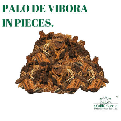Palo De Vibora  Natural Herbs, (2 oz) Arbol de la Vibora Te,Palo De Vibora Raiz, Herbal Tea, non-GMO, Gluten-free, Resealable Bag (2 oz) | Premium Quality, Herbal Tea, Natural Dried Herbs