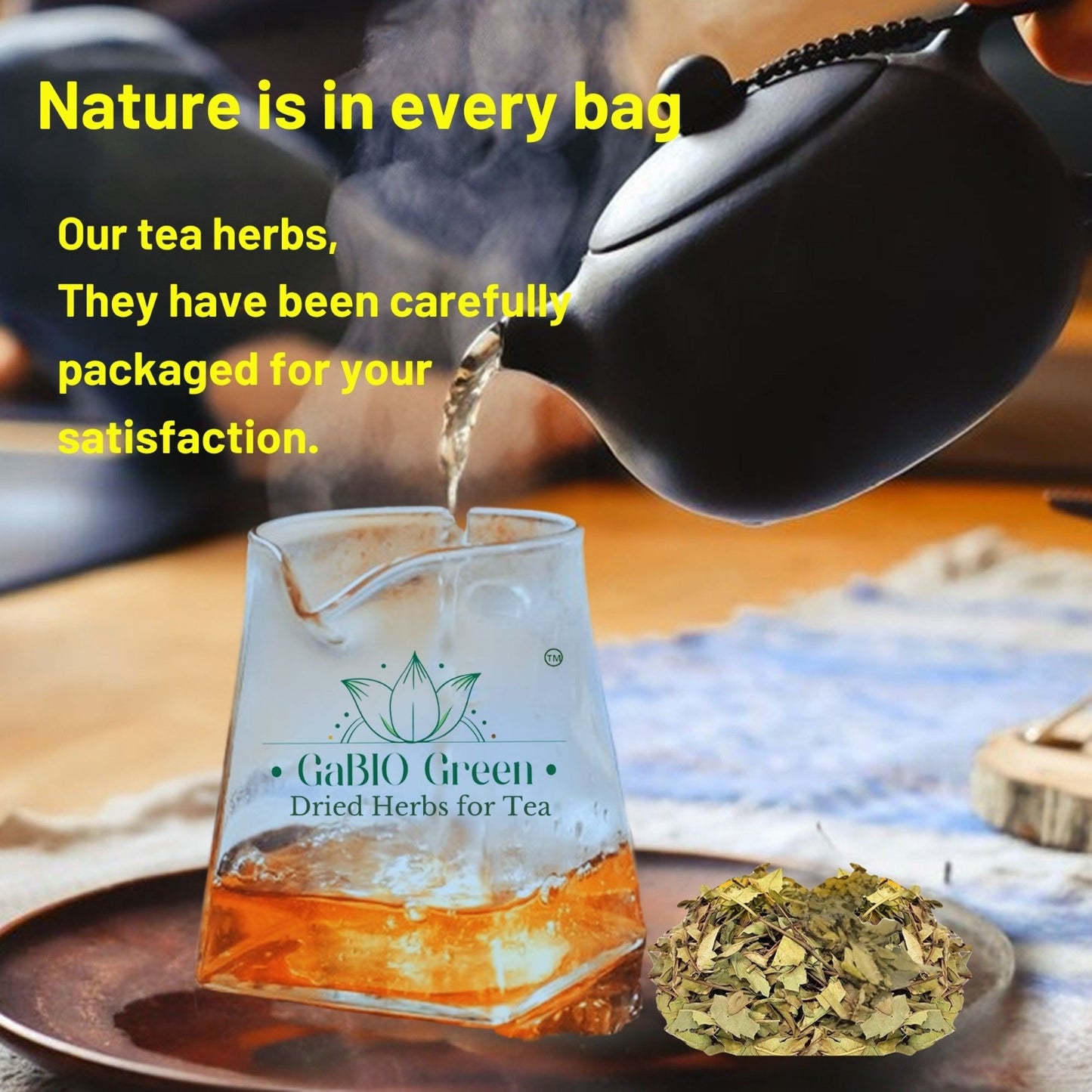 Gabio Green-Tronadora Retama, 16 oz/ 1 pound gr Premium Quality tronadora tea, resealeble bag, yellow elder herbs, tronadora hierba Non GMo, Resealable bag. 16 oz/ 1 pound | Premium Quality, Herbal Tea, Natural Dried Herbs